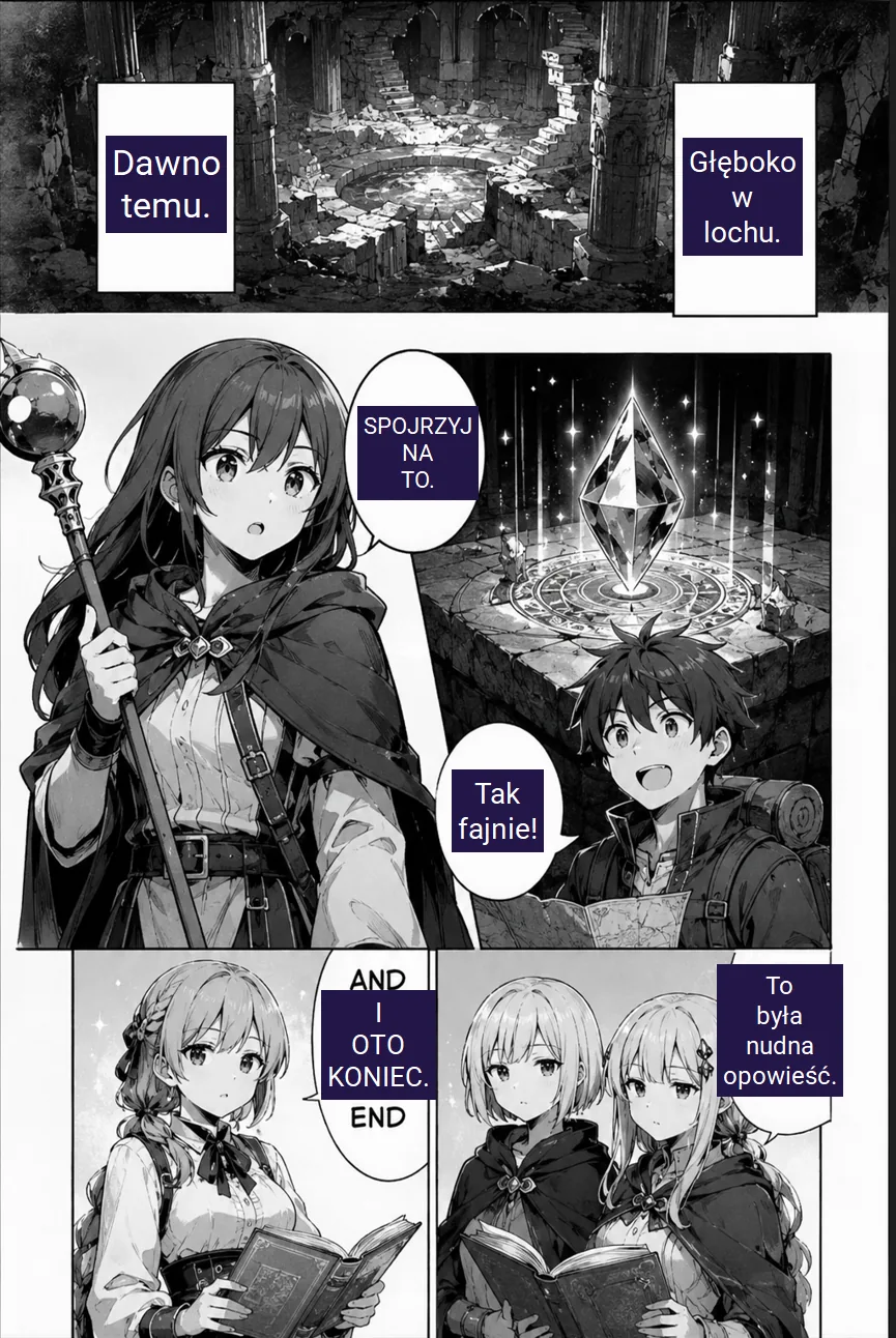 Translated manga panel with Thaluna overlay