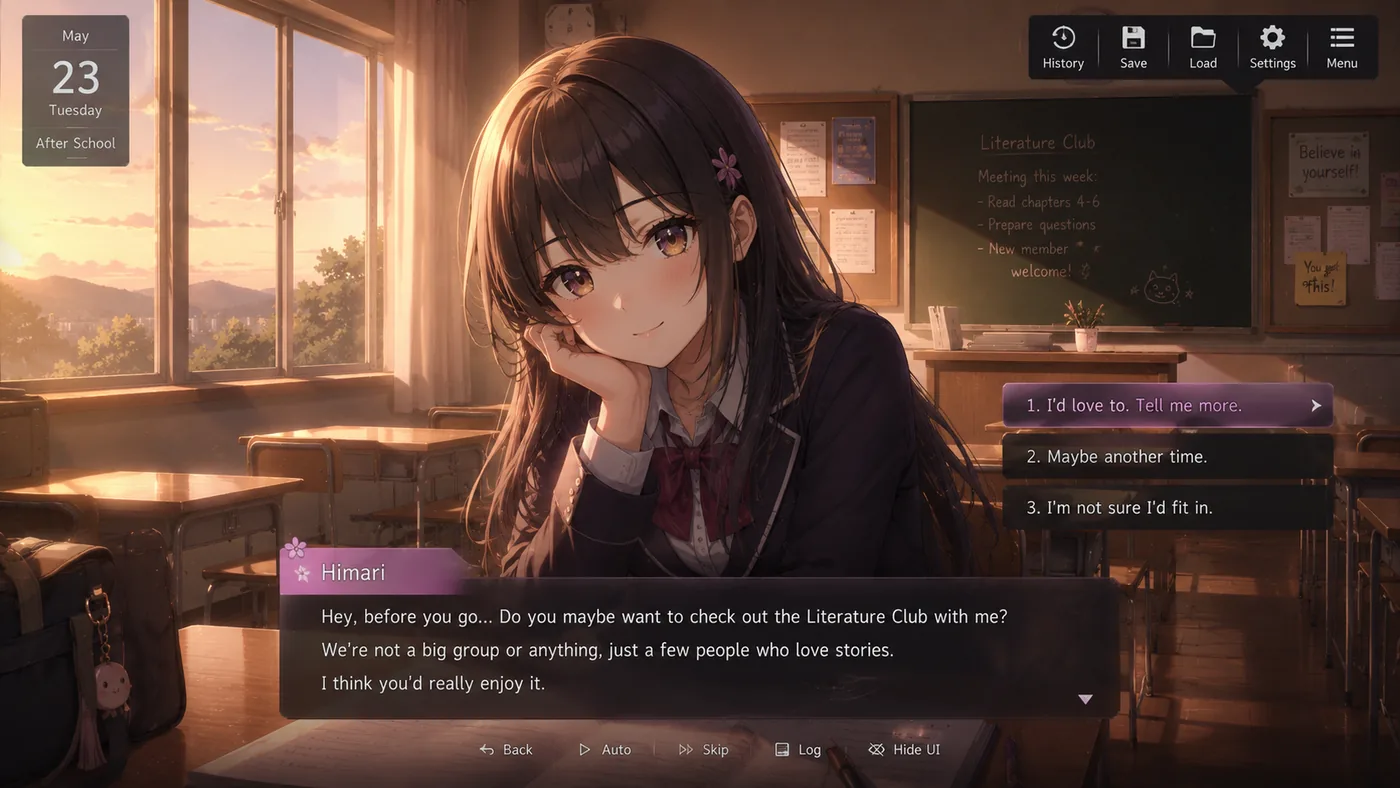 Original visual novel dialogue before Thaluna translation