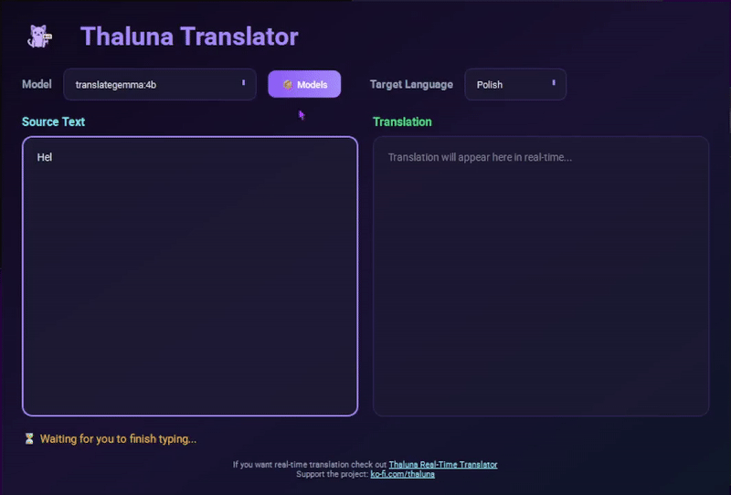 Quick Translator Demo